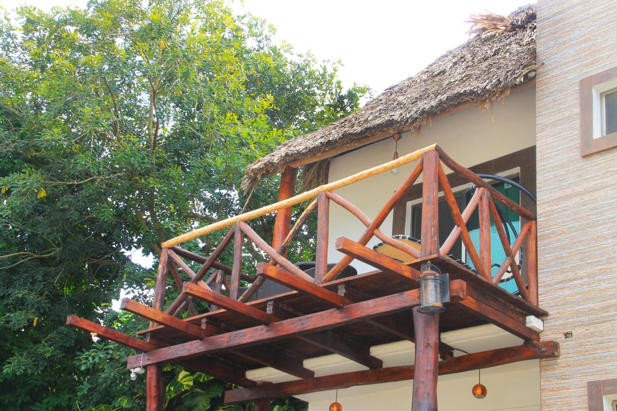 Hotel Pancho Villas Bacalar - Free Bikes And Paddles Eksteriør bilde