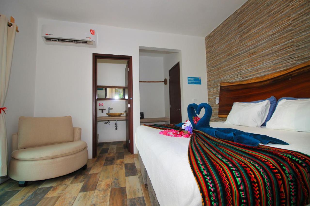 Hotel Pancho Villas Bacalar - Free Bikes And Paddles Eksteriør bilde