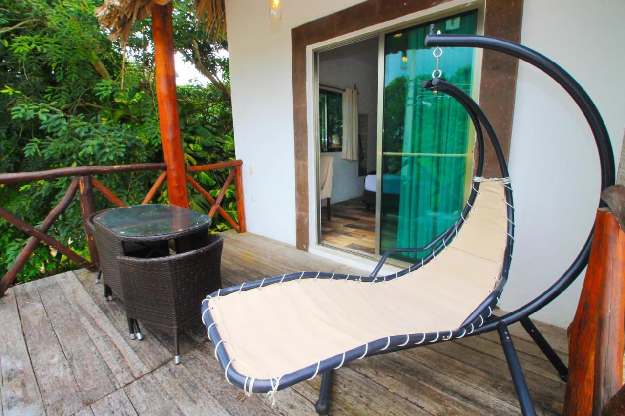 Hotel Pancho Villas Bacalar - Free Bikes And Paddles Eksteriør bilde