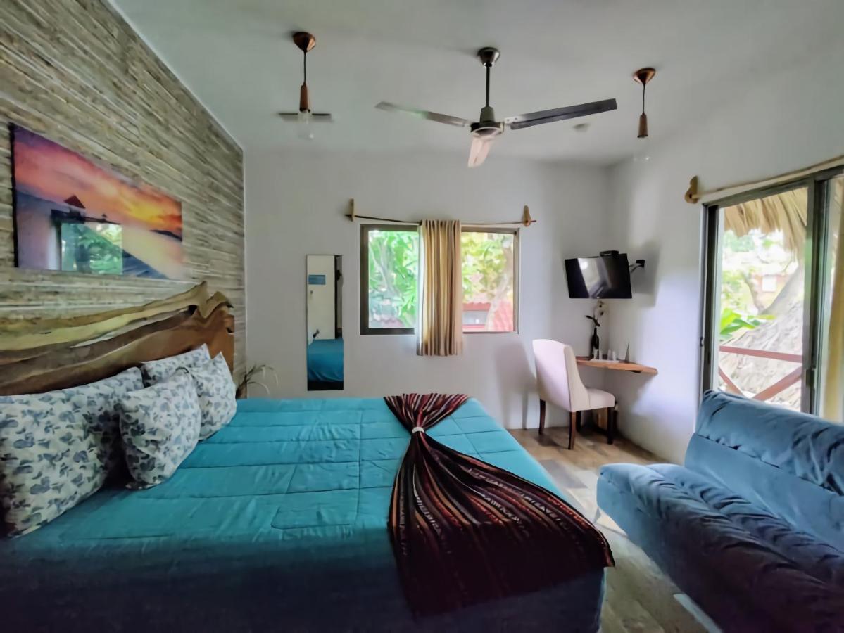 Hotel Pancho Villas Bacalar - Free Bikes And Paddles Eksteriør bilde