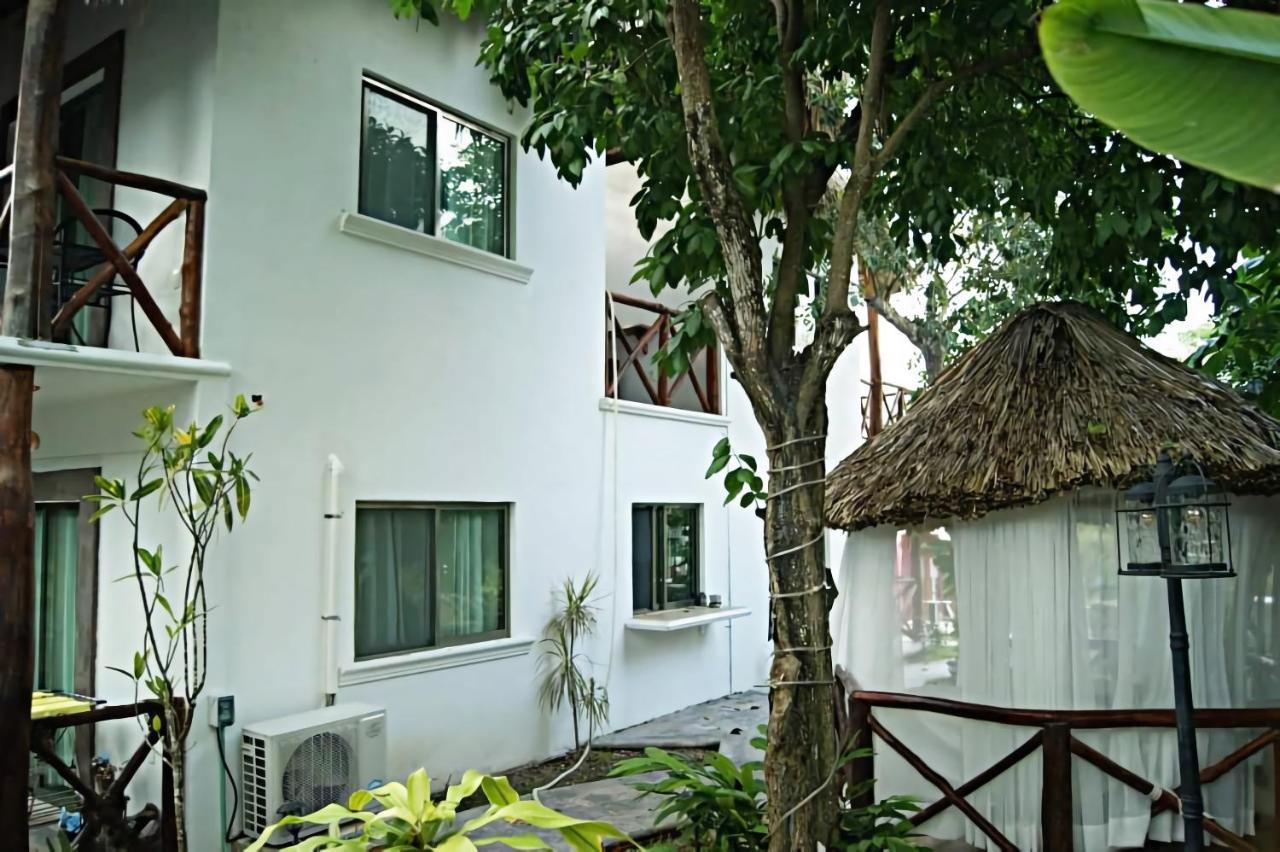 Hotel Pancho Villas Bacalar - Free Bikes And Paddles Eksteriør bilde