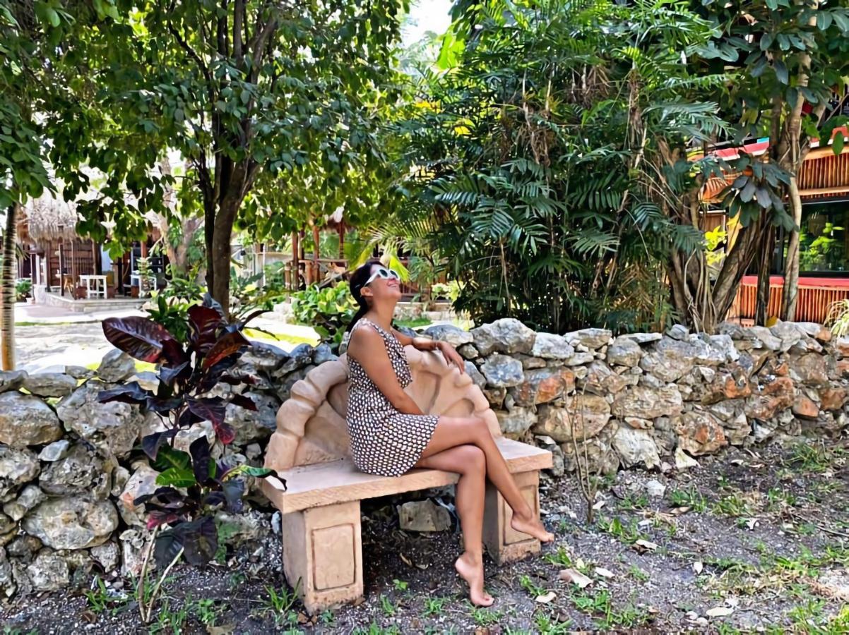 Hotel Pancho Villas Bacalar - Free Bikes And Paddles Eksteriør bilde