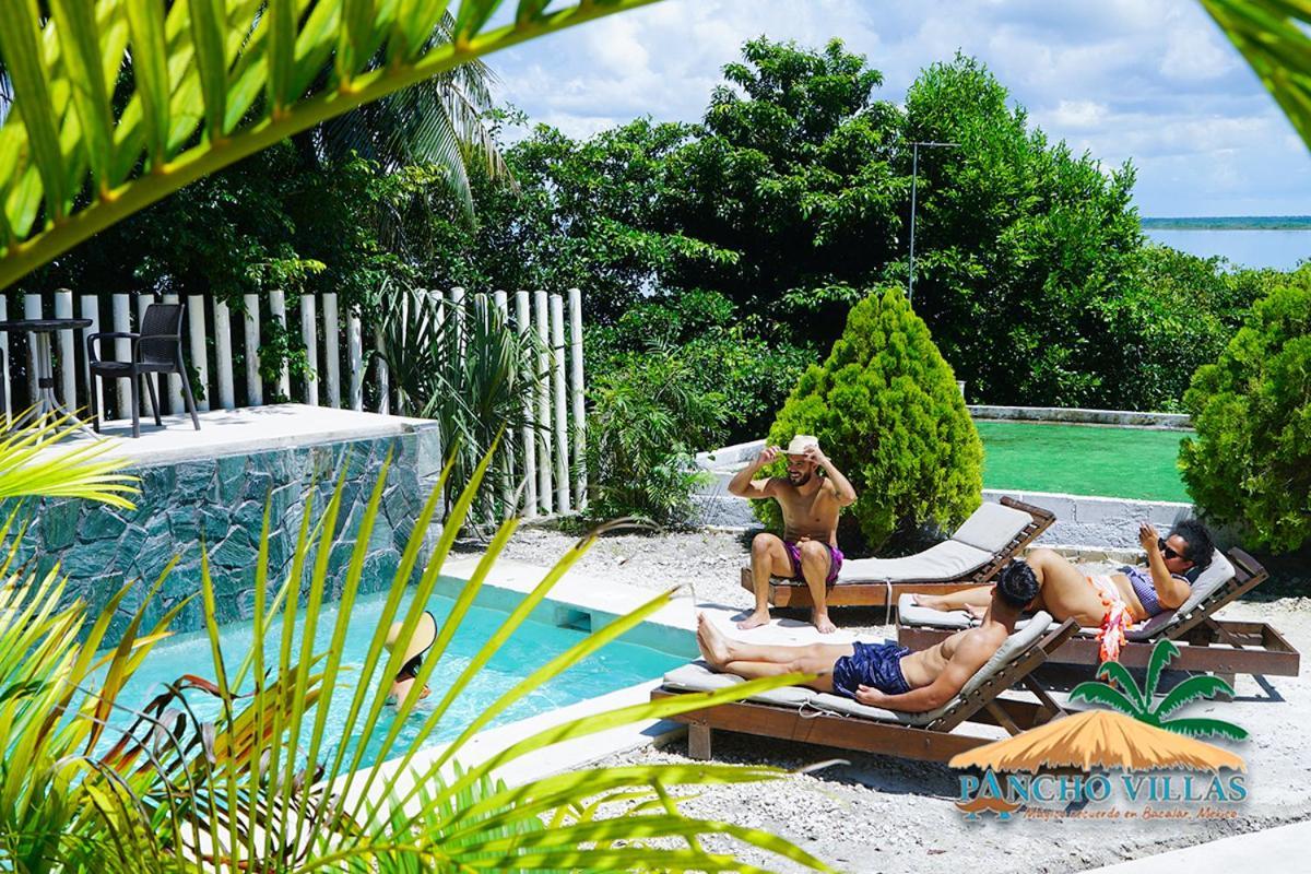 Hotel Pancho Villas Bacalar - Free Bikes And Paddles Eksteriør bilde